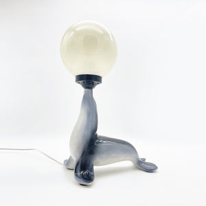 Lampe otarie / phoque vintage des années 1960-1970