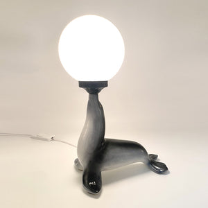 Lampe otarie / phoque vintage des années 1960-1970