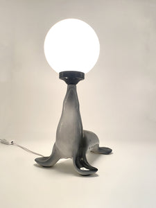 Lampe otarie / phoque vintage des années 1960-1970