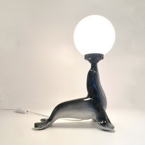 Lampe otarie / phoque vintage des années 1960-1970