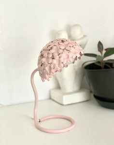 Vintage flower lamp attributed to Sergio Terzani