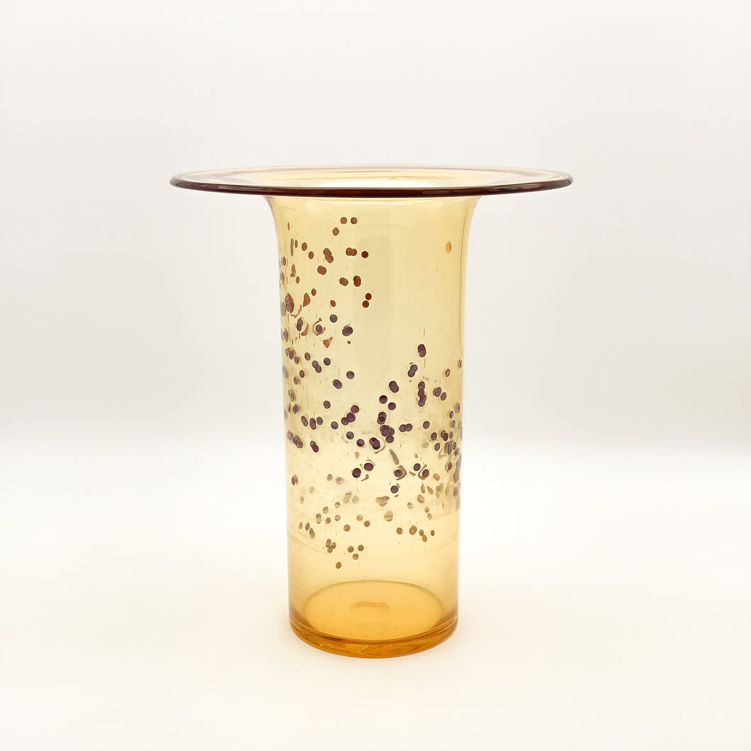 Grand vase en verre de Murano par l'atelier 