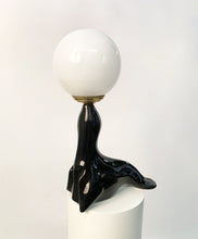 Charger l&#39;image dans la galerie, Lampe otarie vintage en céramique
