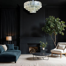 Load image into Gallery viewer, Large Doria Leuchten chandelier from the 1960s