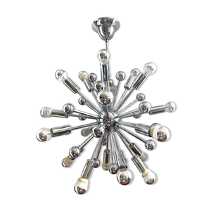 Sputnik chandelier 20 lights years 70/80