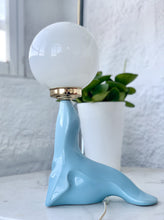 Load image into Gallery viewer, Vintage sea lion lamp