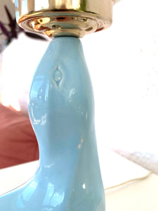 Vintage sea lion lamp