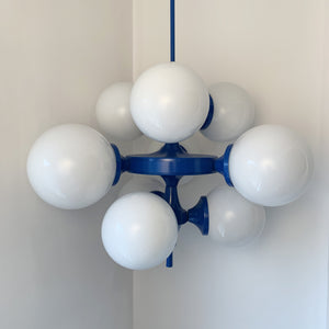 Sputnik Space-Age chandelier from the 60s