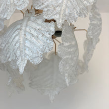Charger l&#39;image dans la galerie, Lustre en feuilles de verre de Murano