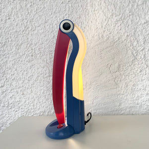 Lámpara tucán de los años 80, diseñador HT Huang