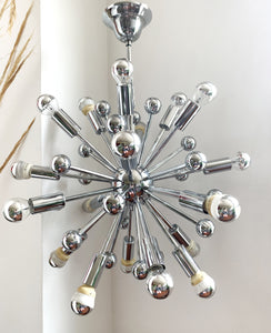 Sputnik chandelier 20 lights years 70/80