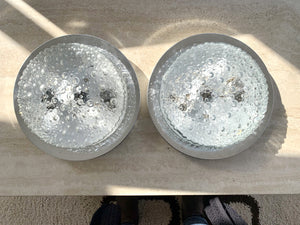 Pair of wall or ceiling lights by Helena Tynell, 1960s