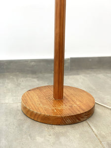 Lámpara de pie de madera de los años 70