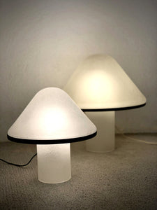 Lampes "champignon" en verre de Murano (disponibles à l'unité ou en lot)