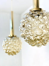 Load image into Gallery viewer, 2 Large Helena Tynell pendant lights from the 1960s