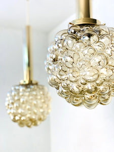 2 Large Helena Tynell pendant lights from the 1960s