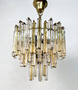 Lámpara de cristal de Murano de Venini