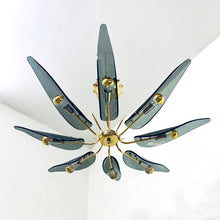 Load image into Gallery viewer, Max Ingrand&#39;s &quot;dahlia&quot; chandelier for Fontana Arte