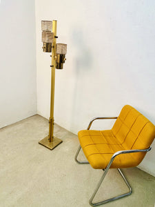Lámpara de pie de Gaetano Sciolari de los años 70