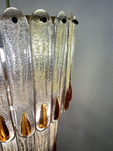 Mazzega chandelier in Murano glass