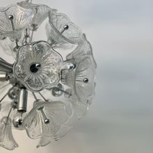 Load image into Gallery viewer, Sputnik chandelier with flowers by Venini for VeArt, 1960