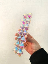 Load image into Gallery viewer, Iridescent crystal wall lamp by Kinkeldey