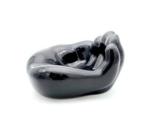 Load image into Gallery viewer, Brown hand-shaped pocket divider (black model sold)