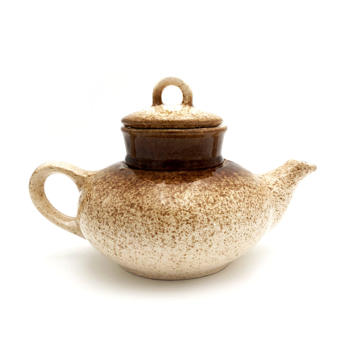 Speckled teapot for infusions