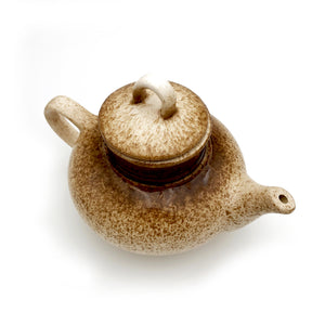 Speckled teapot for infusions