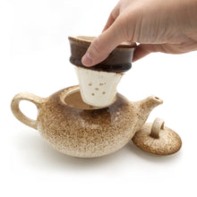 Load image into Gallery viewer, Speckled teapot for infusions