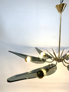 Max Ingrand's "dahlia" chandelier for Fontana Arte