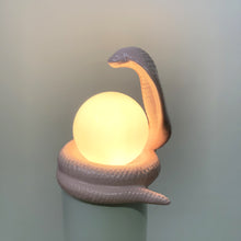 Load image into Gallery viewer, Vintage pink cobra lamp