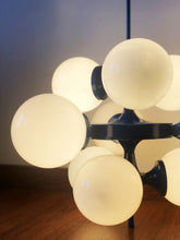 Load image into Gallery viewer, Sputnik Space-Age chandelier from the 60s