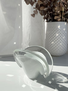 Vetri shell in Murano glass (Sommerso technique)