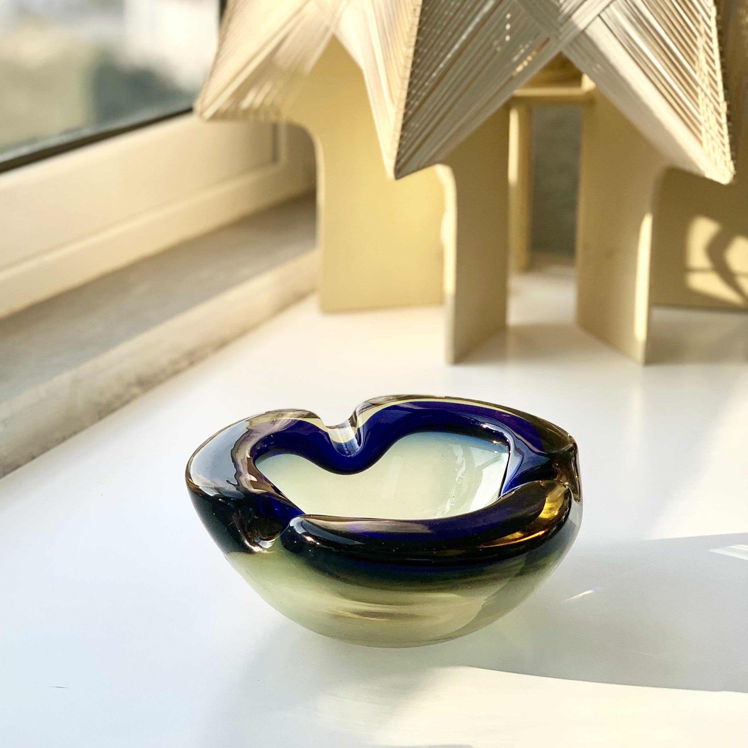 Cendrier Ou Vide-poche Murano - Verre épais Italien - Neuf
