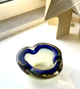 Murano glass ashtray or pocket (SOMMERSo TECHNIQUE)