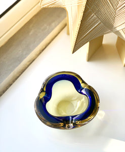 Cendrier ou vide poche en verre de Murano (TECHNIQUE SOMMERSo)