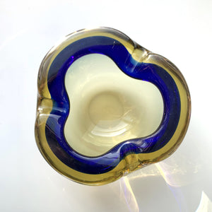 Cendrier ou vide poche en verre de Murano (TECHNIQUE SOMMERSo)
