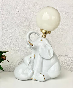 Lampe éléphants vintage