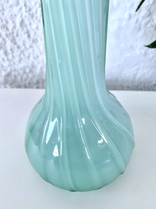 Murano glass vase in the shape of an arum flower