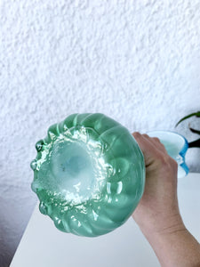 Vase en verre de Murano en forme de fleur d'arum