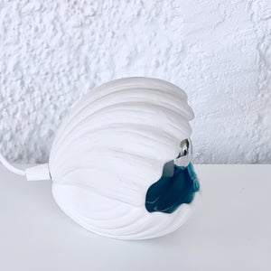 Lámpara de concha de cerámica