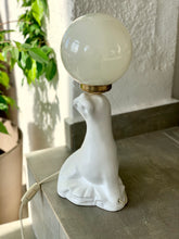 Load image into Gallery viewer, Vintage sea lion lamp from the 60s/70s